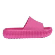 Kit Of 2 Pairs Of Cloud Comfort Slippers - Pink/Pink - View 4