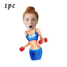 1/3pcs Custom Sports-Themed Keychain, Custom Gym Keychain With Photo, 33 Styles,Personalized Bodybuilder Keyring, Funny Fitness Gift For Him, Weightlifting Cartoon Caricature, Gym Bro Gift,Gift For Sports Lover