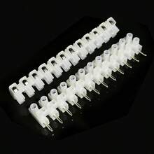 Connector Strip 12 Way 6 Amp Electrical Wire Choc Block Terminal - 白色 - 查看 5