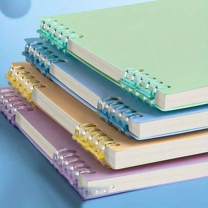 1pc Notebooks, 60 Sheets Stylish And Minimalist Notebooks With 120 Pages - Featuring Thick Paper And A Top-Flip Design, Aiding In Effortless Note-Taking And Study Organization