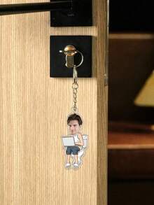 1/3pcs Custom Sports-Themed Keychain, Custom Gym Keychain With Photo, 33 Styles,Personalized Bodybuilder Keyring, Funny Fitness Gift For Him, Weightlifting Cartoon Caricature, Gym Bro Gift,Gift For Sports Lover