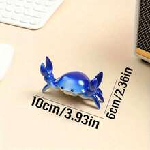1pc Multi-Function Crab Shaped Desktop Storage Box - Phone Holder, Pen Cup, Glasses Rack, Jewelry Tray, Cute Office Decor, Home Desk Accessory, Unisex Unique Gift, Study & Work Station Supply (Fashionable And Space-Saving) - Multicolor - View 4