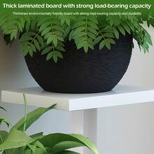 FXLTSBL Plant & Flower Stand/Basket - White - Five-layer - View 6