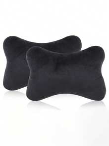 1个/2个汽车头枕，汽车颈部保护枕，汽车头枕，颈椎枕，颈垫，汽车内饰产品，适用于驾驶、家庭、办公室座椅，缓解颈部疼痛和压力，汽车枕头，汽车座椅垫。