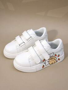 Children's Shoes Spring New Anti-Slip Toddler Girls' Sports Shoes, Boys' Casual Sneakers, Baby Running Shoes, Little White Shoes - White - View 6