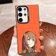 Expresiones lindas y enojadas de personajes de anime adecuadas para fundas de teléfono  Galaxy S25ULTRA, S24PLUS, S23FE, S21PRO, S22, S20+, A03S, A05S, A14, A31, A53, A34, A10, A04E, M04, A33, A35, A55, A72, A71, A70, A22, A16, A06, A20S, A54, fundas dedicadas para teléfonos , resistentes a la suciedad, elegantes, modernas, coloridas en plata. - Mezcla de colores - Ver 8