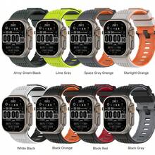 1PC Strap Compatible With Apple Watch Ultra 3 Band 49mm 45mm 44mm 42mm 46mm Magnetic Silicone Straps Bracelet For Watch Series11 10 9 8 7 SE3 WatchBand - 42/44/45/46/49mm - View 7