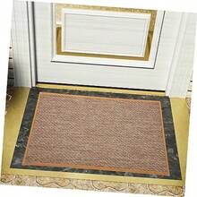 YQQ GALPADA Felpudo De Cocina Lavable Antideslizante para Exterior E Interior para Puerta De Entrada De Goma Color Marrón5735 - marrn - Ver 2