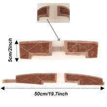 蕾丝假发防滑柔软天鹅绒女士假发固定带，天鹅绒假发配件固定围巾头带可调节 - 彩色 - 查看 10