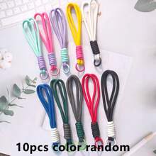 10 chiếc dây đeo nylon nhiều màu sắc - Dây đeo tay ngắn bền chắc dùng cho điện thoại, cốc, tai nghe và chìa khóa - Nhiều lựa chọn màu sắc cho các hoạt động ngoài trời, phụ kiện điện thoại, giá đỡ cốc, thiết kế sống động, cấu trúc chắc chắn. - Nhiều màu - Xem 8