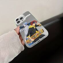Anime SK8 The Infinity Phone Case, Compatible With  16, 15, 14, 13, 12, 11 Pro Max, X, XR, XS Max, 8, And 7 Plus Models - Shockproof Matte Back Cover. 17 Case Scover De  17 Pro Max - 混合顏色 - 查看 6