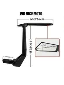 WD NICE MOTO 摩托车后视镜护手，通用防滑刹车护手，适用于 7/8 英寸（22 毫米）车把和 13-18 毫米车把端开口，适用于运动街车 - 彩色 - 查看 3