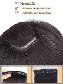 2pcs Invisible Hair Pads, Designed For Women - Specially Made For High-Crown Individuals, Naturally Fluffy And Unobtrusive, Easily Solves The Problem Of Flat Crown, Visually Increases Hair Volume, Invisible And Seamless, Suitable For Various Daily Commute/Date/Work Occasions, Designed For Women Pursuing A Naturally Voluminous Crown., Head Accessories, Hair Accessories For Women - Multicolor - View 4