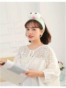 Cute Bunny Ear Headband, Hair Tie, Hair Accessory, Face Wash Headband, Headband, Hair Accessory