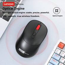Chuột không dây Lenovo N02 Kết nối không dây 2.4G, Khả năng chống nhiễu mạnh mẽ với 4 nút bấm, Chế độ ngủ thông minh giúp kéo dài thời lượng pin, Di động để sử dụng tại văn phòng, Máy tính xách tay quang học, Máy tính để bàn và Máy tính bảng. - màu đen - Xem 2
