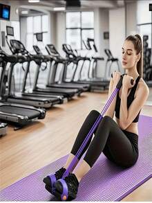 1 Set Home Workout Resistance Bands, 6 Stackable Lightweight Pull-Up Assist Bands, High-Tension Exercise Resistance Bands, Fitness Equipment - Ergonomic Design, Full Body Workout, Abs Training, Gymnastics, Elastic Fitness Bands, Strength Training, Exercise, Multiple Colors Available, Fashionable Fitness Gear, Comfortable Grip, Workout Accessories, Fitness Equipment - Multicolor - View 3
