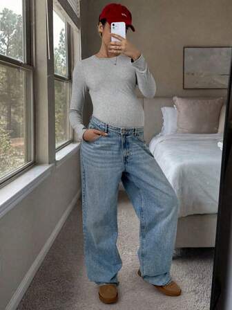 Parara 孕妇 T 恤，时尚休闲百搭简约设计，适合秋冬季、万圣节、教师节、新年、日常户外和室内休闲，舒适有弹性的柔软面料