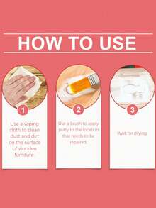 Masilla de madera multiusos, adecuada para limpiar baños, dormitorios, rellenar grietas y daños en muebles de exterior y productos de madera, y reparar productos de madera. También es un gran regalo para familiares y amigos durante las vacaciones (se envían versiones nuevas y antiguas al azar). - Multicolor - Ver 6