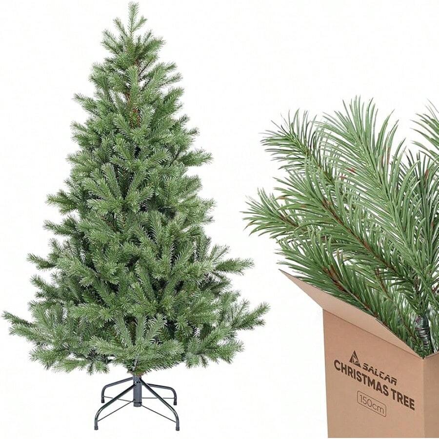 SALCAR Artificial Christmas Tree, 60 Cm - 270 Cm - 7-green - View 1