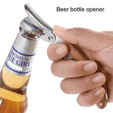 Personalized Wooden Bottle Opener - Multifunctional Bottle Opener Customizable With Name/Date, Great Gift For Couples' Wedding Anniversary, Valentine's Day