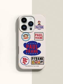 Paul Frank Officially Licensed Liquid Silicone Phone Case, Full Body Shockproof Camera Protection, Cartoon Monkey, Bear, Rabbit, Giraffe, Star Pattern, New Design For IPhone 13/14/15/16/17 Pro Max - Multicolor - View 2