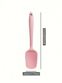 1pc/4pcs Silicone Spatula Set - Heat-Resistant, Non-Stick, Flexible Rubber Kitchen Cooking Mixing & Baking Tools, Ideal For Non-Stick Cookware - Multicolor - View 5