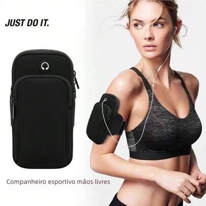 Bolsa de Braço Fitness Titular de Telefone Móvel 6.5 a 7.2 Polegadas