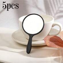 1pc/5pcs/10pcs/30pcs/50pcs/90pcs/100pcs Handheld Small Mirror, Cute Makeup Mirror For Student Dorm, Travel Essential Pocket Mirror, Outdoor Makeup Mirror - Multicolor - View 16