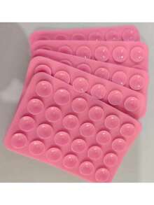 1/3/5/10pcs Square Silicone Suction Cup Phone Case Holder, 24pcs Large Silicone Cell Phone Suction Cups (10pcs Random Color)