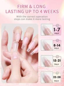 15g UV Cured Acrylic Nail Glue, Strong And Transparent, Suitable For Nail Art Stickers - Clear - View 4