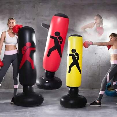 Inflatable Boxing Post - A Boxing Post Suitable For Fun Play At Leisure Parties And Gatherings