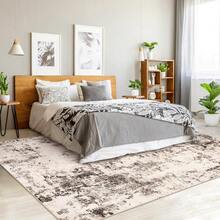 Techigher Area Rugs For Living Room,Non Slip Carpet,Vintage Area Rug,Washable Short Pile Runner Rug,Floor Mat For Bedroom Kitchen Hallway Office Decor - Brown 200*290cm - View 8