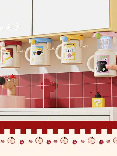 Thickened Rinse Cup, CuteToothbrush Cup, Anti-Drop Anti-Spill Toothbrush Cup, Cartoon Toothbrush Cup