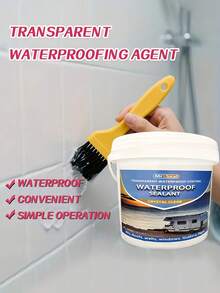 Clear Waterproof Sealant RV Leak Repair Adhesive Heavy-Duty Roof Pipe Sealant Clear Crack Filler Water-Based Adhesive DIY Gutter Repair Kit Multi-Surface Adhesive Quick-Dry Emergency Repair - Multicolor - View 17