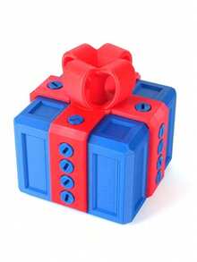 1个 - 6厘米恶搞礼盒，带螺丝，趣味螺丝盒，超级烦人礼盒，3D打印礼盒，趣味充值卡盒，新奇礼盒，独特礼盒，复活节礼物 - 彩色 - 查看 10