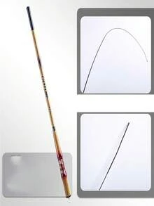 [ Ultra Lightweight And Portable ] Carbon Fiber Stream Fishing Rod 1.8-5.4m Hard Adjustable Telescopic Rod - Multicolor - View 4
