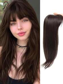 18英寸长层次感合成假发 - 金色渐变（棕色/金色），适合头发稀疏和脱发人群，增加发量，改善稀疏发际线，瞬间丰盈，佩戴舒适 - 彩色 - 查看 14