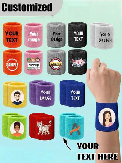 Banda deportiva personalizada unisex - Absorbe la humedad, apta para tenis, baloncesto, correr, yoga, gimnasio, entrenamiento y otros deportes