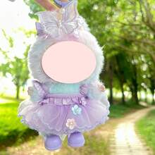 17cm Doll Clothes - Tulle Skirt & Black Dress Outfit Set, Suitable For Labubu Doll - Multicolor - View 4