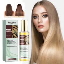 Essential Hair Care Oil For Enhanced Shine, Silky Smoothness, And Frizz Control - green hair essence oil - 查看 7
