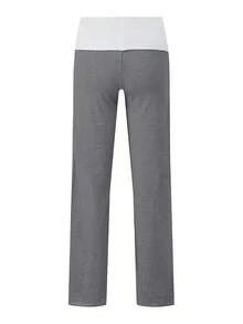 Fold Over Yoga Pants For Women Contrast Color Low Rise Straight Leg Sweatpants Y2k Stretchy Loose Gym Lounge Leggings Comfy Wide Leg Pajama Pants Flared Leggings - 黑色 - 查看 6