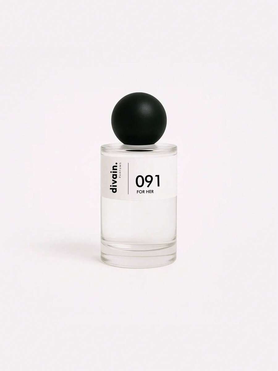 Perfume divain.091 | Fragancia Oriental para Mujer con Jazmín, Cítricos y Ámbar Gris | Alta Intensidad para Noches Especiales | Despierta Tu Aura Mística con Notas Amaderadas y Florales | 100ml de Pura Esencia Envolvente | Ideal para Fiestas y Eventos Nocturnos | Acento Floral Ambarado y Poderoso - divain.091 - Ver 1