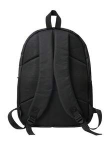 Spray Ground #   Bookbag #   Work Bag Classic Geometric Print Backpack - Versatile Design For Work, School & Travel - màu đen - Xem 3