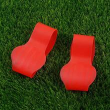 2pcs Silicone Shoe Covers - High Traction Anti-Slip Football Training Straps, Unisex, Soft & Snug Fit With Adjustable Straps, Suitable For Football Training And Outdoor Sports