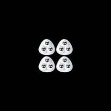 4个重型迷你三球脚轮，带360°旋转底座 - 无需钻孔，运行安静，不锈钢轴承 - 适用于家具、橱柜、储物箱、办公室、家庭、车间