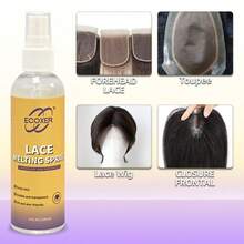 Lace Wig Melting Spray, Transparent Water-Based Aerosol Hair Styling Spray, Long-Lasting Hair Fixative - 120ml - View 1