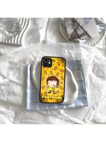 Funda de teléfono S-South Cartoon P-Park compatible con 14 11 12 13 Mini Pro Max 8 7 Plus X XR XS MAX, cubierta translúcida mate, funda compatible con funda  17 pro max, funda  17 pro, funda  17, funda  16, funda  16 pro max, funda  15. - Z1 - Ver 8
