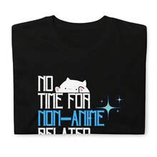 Camiseta Prioridad de la Vida de Anime - Negro - Ver 2