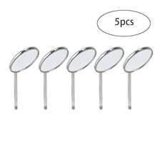 Multifunctional Handheld Mirror, Dental Inspection Mirror, Round Mirror, Detachable, Oral Mirror, Professional Dental Tool, Reusable, Handheld Mirror, Stainless Steel Eyelash Mirror, Thin Design Fits Narrow Spaces, High-Quality Glass, Precise Visualization, No Double Image, Durable Material, For Eyelash Extension, Suitable For Dental Examination - Multicolor - View 12