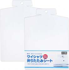 日泉ポリテック 折りたたみシート 半透明 32×23cm ワイシャツ 簡単に折りたためる 男女兼用  2枚入 - ポロシャツ - チェックする 7